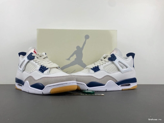 4 Jordan Retro DR5415-100  Navy SB 1204